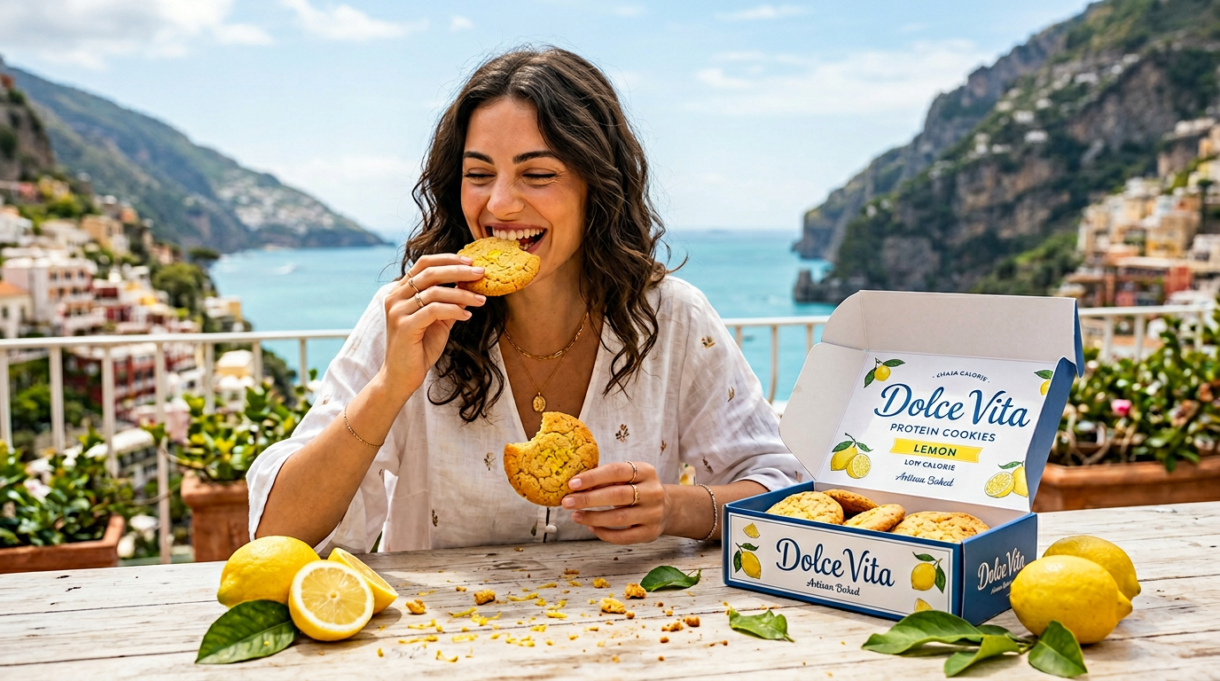 Biscotti Proteici Limone — Dolce Vita
